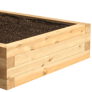 bufco square post raised garden bed