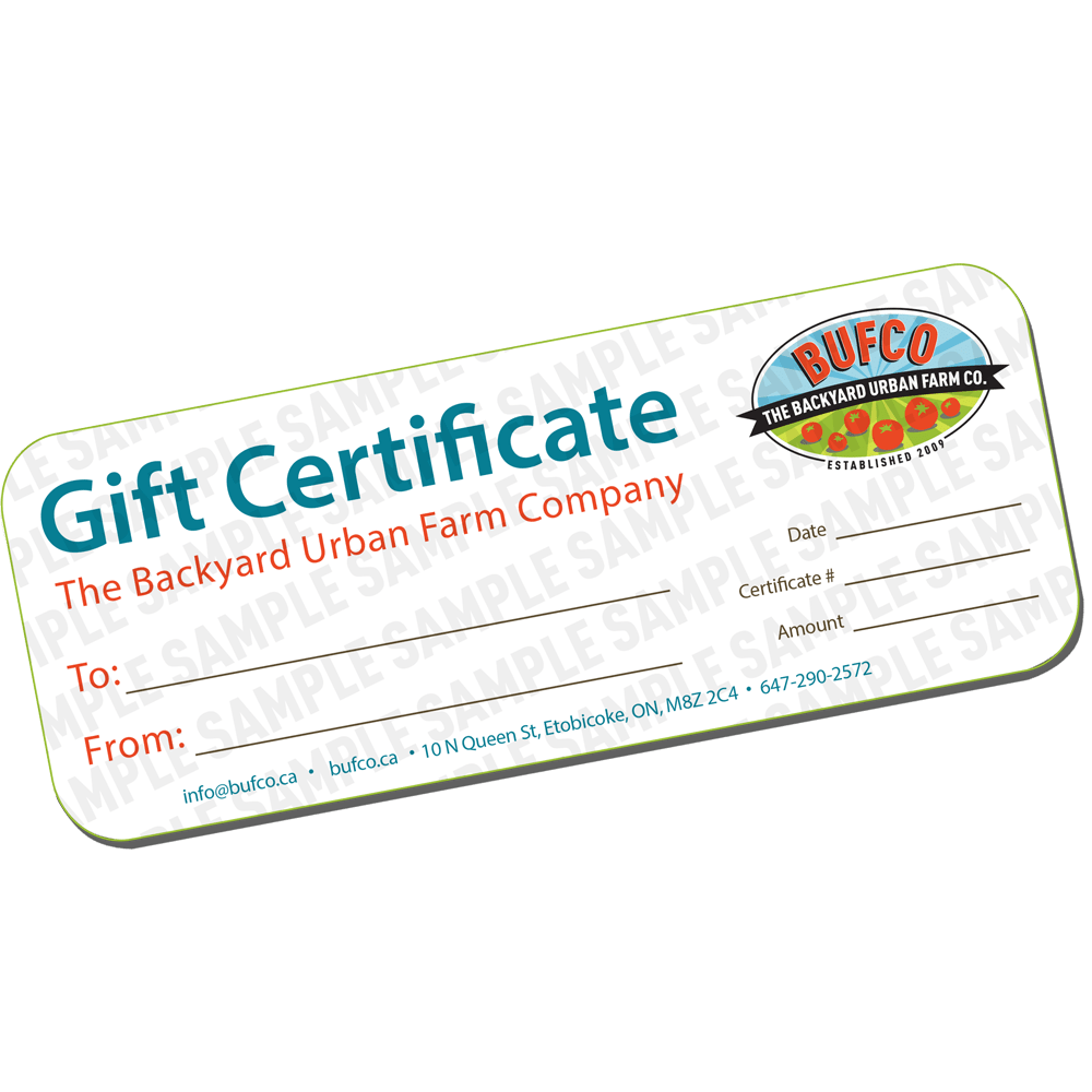BUFCO Gift Certificate