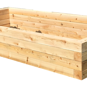 Square Post Series Raised Bed Kit